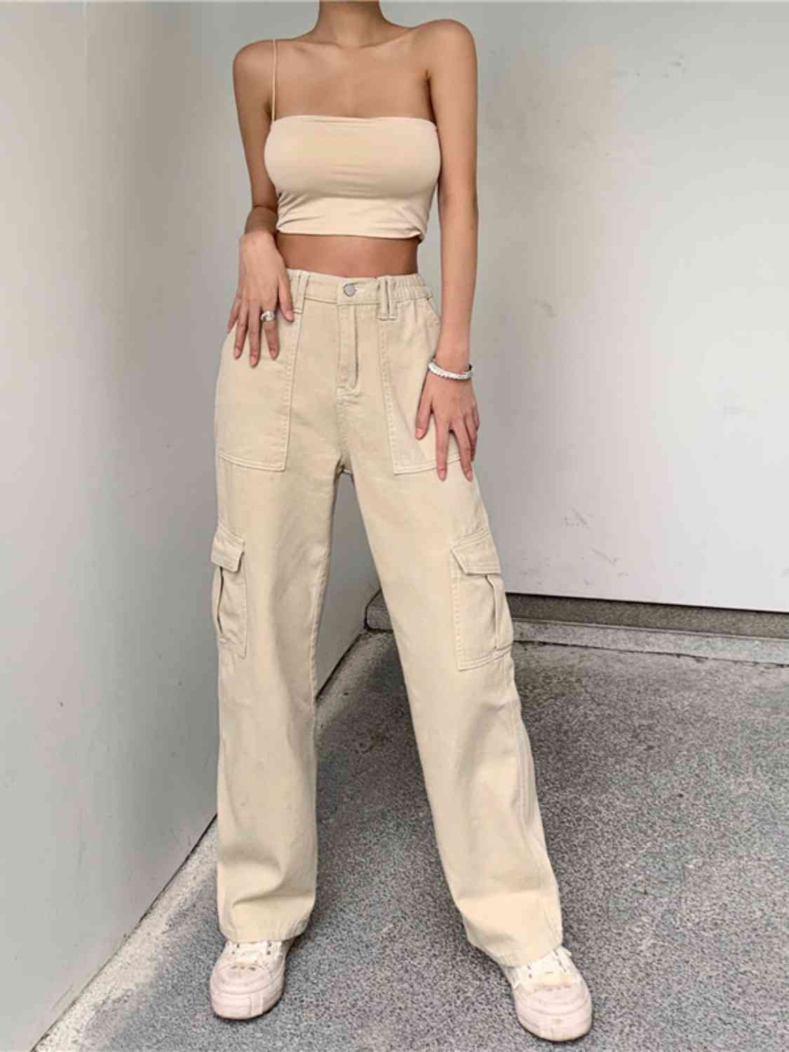 Straight Jeans with Pockets – product image 14