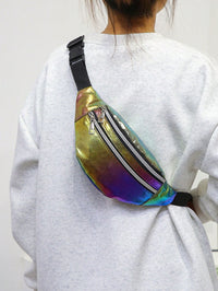 Gradient Polyester Sling Bag