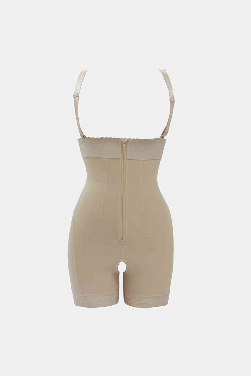 Full Size Zip Up Under-Bust Shaping Bodysuit – product image 7
