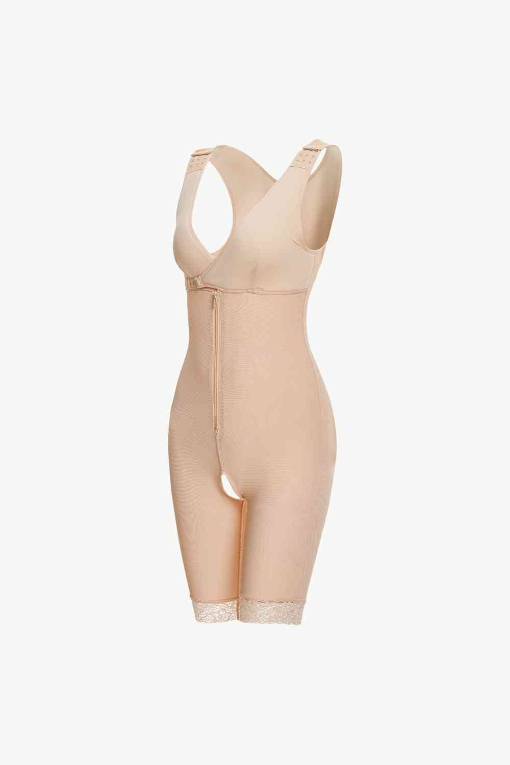 Full Size Lace Trim Shapewear with Zipper – product image 5