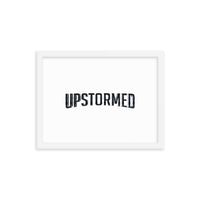 Upstormed Framed Poster
