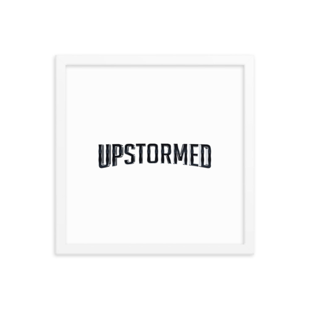Upstormed Framed Poster