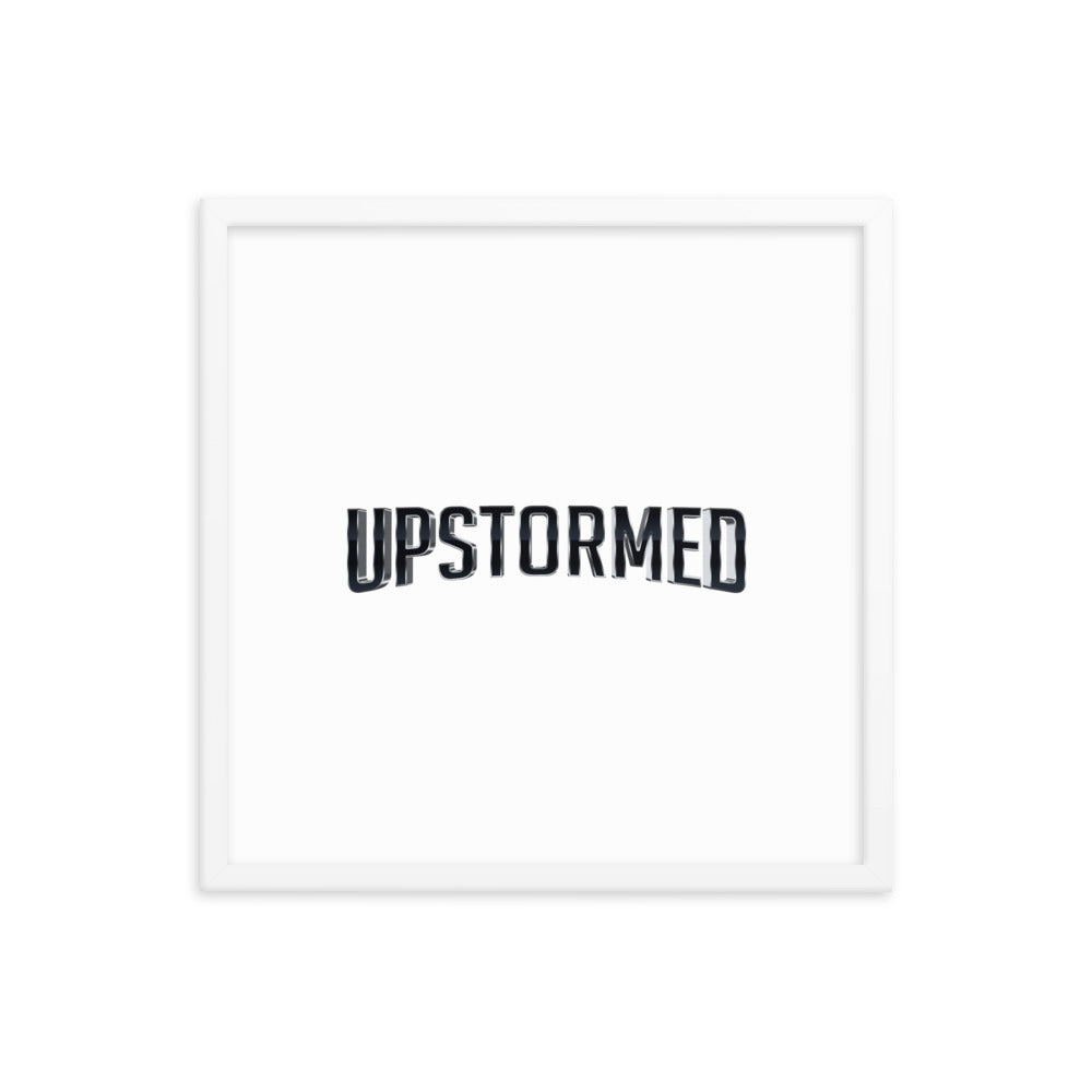 Upstormed Framed Poster