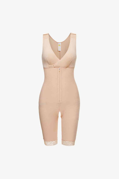 Full Size Lace Trim Shapewear with Zipper – product image 4