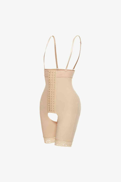 Full Size Hook-and-Eye Lace Trim Shaping Bodysuit – product image 11